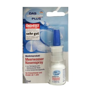 DAS gesunde PLUS Meerwasser Nasenspray (20ml Sprayflasche)