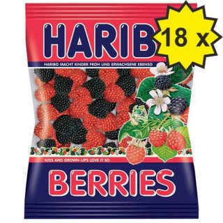 Haribo Berries (18x200g Beutel)