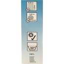 Mosquito Stop Tür-Fliegengitter inklusive Klettband, 2 x 0.65 x 2.2 m, anthrazit (1Stk)