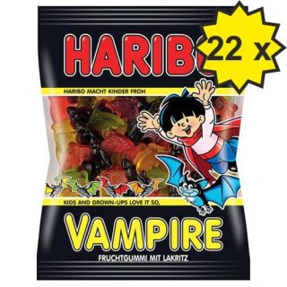 Haribo Vampire (22x 200g Beutel)