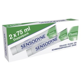 Sensodyne Doppelpack Fluorid 2 x 75ml