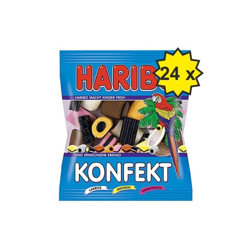 Haribo Konfekt (24x100g Beutel)