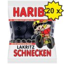 Haribo Lakritz-Schnecken (20x 200g Beutel)