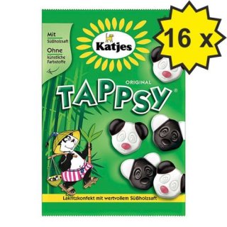 Katjes Tappsy Lakritzkonfekt (16x200g Beutel)