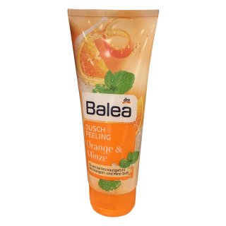 Balea Dusch Peeling Orange & Minze (200ml Tube)