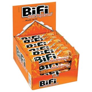 BiFi Roll Peperoni (24 Stück je 50g)
