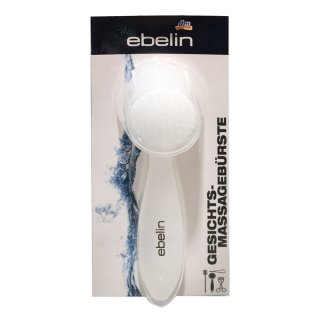 ebelin Gesichtsmassagebürste, weiss / grün (1 Stk)