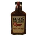 Kühne Made for Meat Cranberry Barbecue Würzsauce (375ml Flasche)