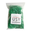 usy Grünes Deko-Gras, Oster-gras für Osternest aus Holzwolle (50g Beutel)