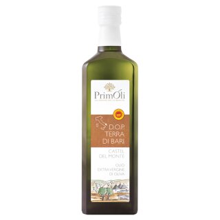 PrimOli Terra di Bari Castel del Monte Natives Olivenöl extra (500ml Flasche)