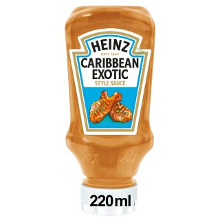 Heinz Caribbean Exotic Sauce (220ml Squeezeflasche)