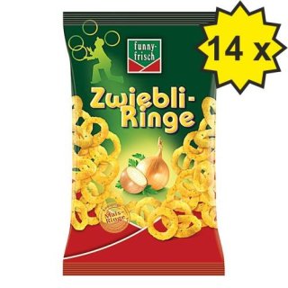 Funny Frisch Zwiebli-Ringe (14x80g Tütchen)