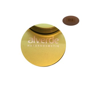 alverde NATURKOSMETIK Kompakt Make-up light-beige 010, 9 g (1St)