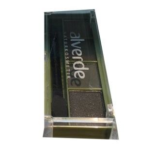 alverde NATURKOSMETIK Lidschatten Quattro Dark Temptation 51, 4,4 g (1St)