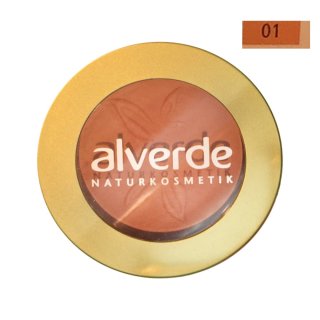 alverde NATURKOSMETIK Puderrouge apricot 01, 4 g (1St)