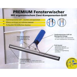 Unger Premium Fenster Wischer (Abzieher) 45cm