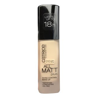 Catrice All Matt Plus Shine Control Make Up Light Beige 010, 30 ml (1St)