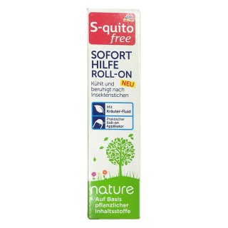 S-quitofree Soforthilfe Roll-on nature 10 ml (1er Pack)
