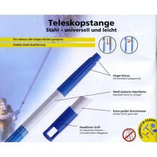 Unger Stahl-Teleskopstange 2 x 90cm (180cm Gesamtlänge)