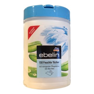 ebelin Feuchte Tücher Box (150 St)