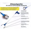 Unger Allzweck-Greifer 80cm (Müllgreifer, Dosengreifer)