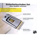 Unger Sicherheits-Schaber Set incl. 5 Ersatz-Klingen