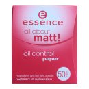 essence Mattierendes Papier all about matt! oil control...