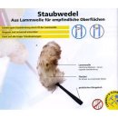 Unger Staubwedel aus Lammwolle 46cm
