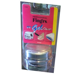 Fingrs Nagel-UV-Gel für künstliche Nägel Refill UV Gel transparent, 12,9 ml (1St)