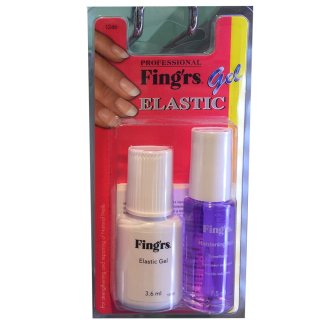 Fingrs Naturnagel-Verstärkung Elastic-Gel Nagelkräftiger (1St)