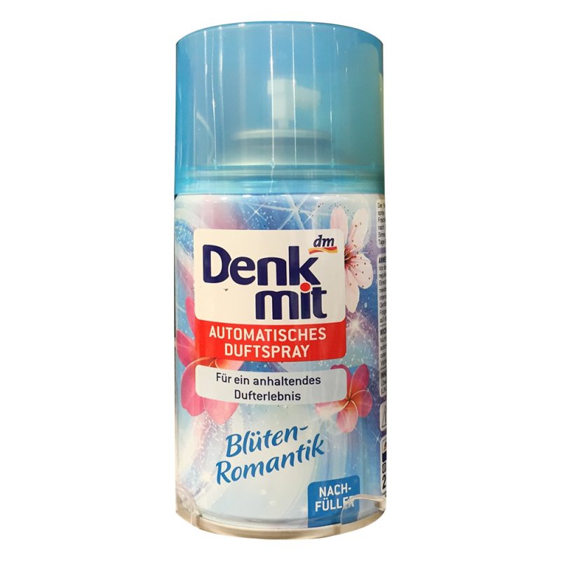 Denkmit Automatisches Duftspray Blütenromantik Nachfüller, 250ml Flas