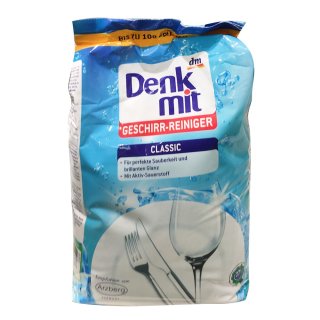 Denkmit Geschirr Reiniger Pulver Classic (2 kg Beutel)