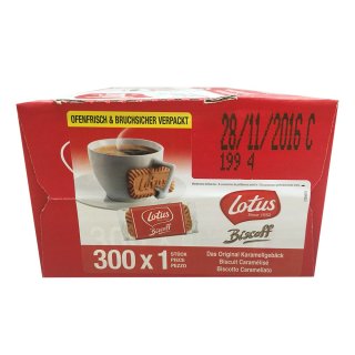 Lotus Kaffee Kekse "Karamell"  (300 St. einzeln verpackt)