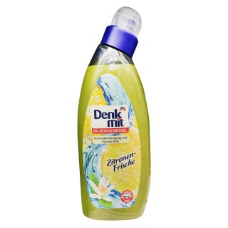 Denkmit WC-Reinigungsgel Zitronen-Frische (750ml Flasche)