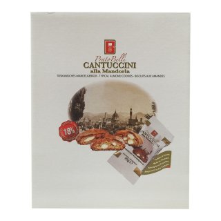 Belli Cantuccini alle Mandorle 18% (60x10g Gebäck mit Mandeln einzeln verpackt)