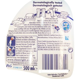 Febreze Textilerfrischer Lenor Sommerfrische (1x500ml Flasche)