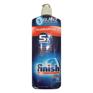 finish Klarspüler Glanz- & Glasschutz (750ml Flasche)