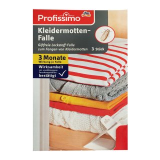 Profissimo Kleidermotten Falle (3 Stk Beutel)