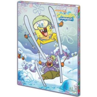 Adventskalender SpongeBob Schokolinsen 80g, Schokoladen-Adventskalender