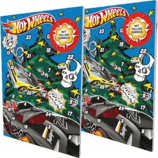 Adventskalender HotWheels ( 2 Cars ) 75g, 2er Pack