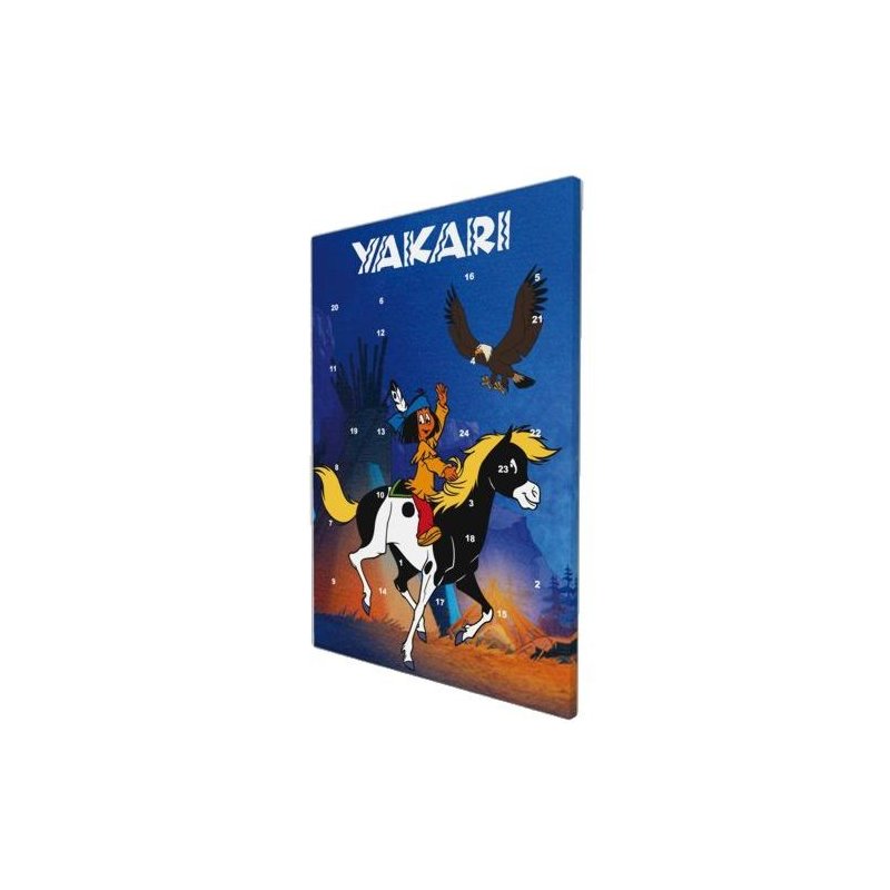 Lindt Adventskalender Mini-Tisch-Kalender Weihnachts-Markt (115g Pack