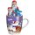 Milka Weihnachtsbecher 2012 mit 2 Schokoladen Weihnachtsmännern (Doppelpack)