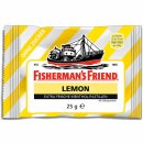 Fishermans Friend Lemon Extra Frische Menthol-Pastillen (24x25g Beutel)