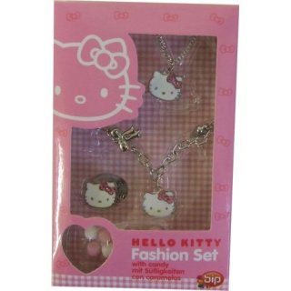 Hello Kitty Fashion Set & Candy 5g (Schmuck & Bonbons)
