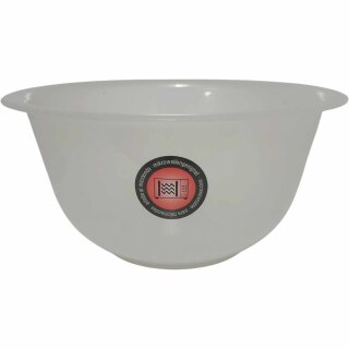 Contacto Bander Rührschüssel, transparent-weiß, mikrowellengeeignet 20cm Durchmesser
