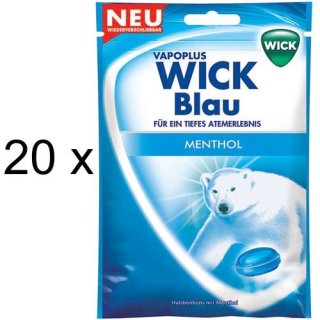Wick blau (20x72g Beutel)