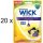 Wick schwarze Johannisbeere & Holunder ohne Zucker (20x 72g Beutel)