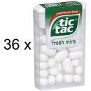 Ferrero Tic Tac Fresh Mint Dragee Bonbons (36 Packungen...