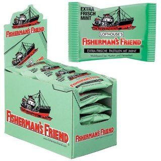 Fishermans Friend Mint mit Zucker (24x25g Beutel)