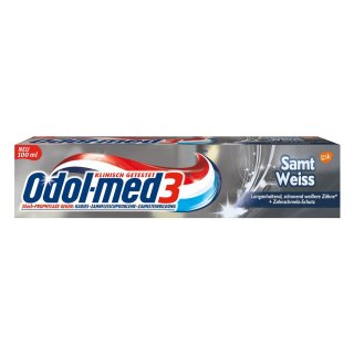 Odol-med3 Zahncremem Samtweiss 100ml